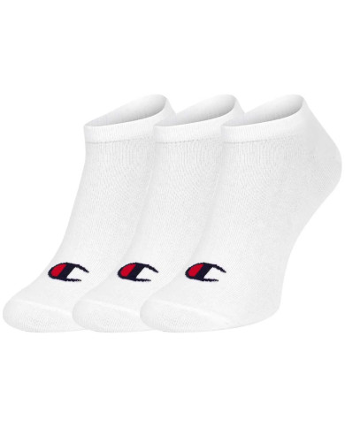 Skarpetki męskie Champion 3PK SNEAKER SOCKS U20100WW001 Białe - Sklep online Mastersport