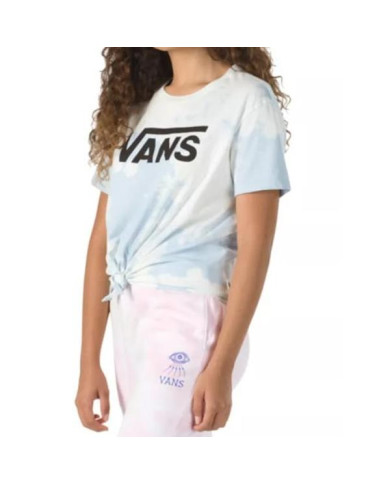 Koszulka damska Vans WM HYPNO SCRIPT BF K VN0A53RDZFM1 Niebieska - Sklep online Mastersport