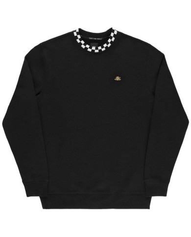 Bluza męska Vans MN MICRO DAZED CREW VN0A54ADBLK1 Czarna - Sklep online Mastersport