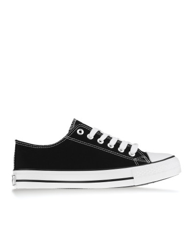 Buty damskie Monotox NORRIS LOW W BLACK W-FT-01BLACK Czarne - Sklep online Mastersport