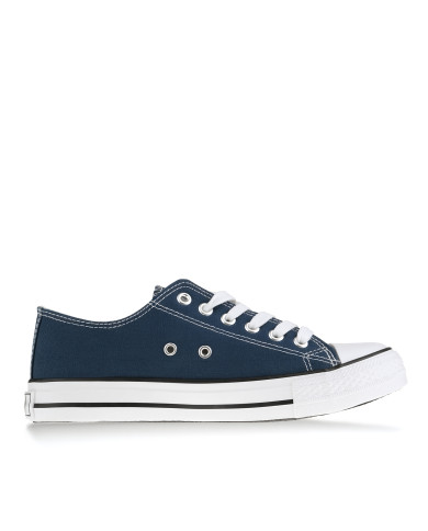 Buty damskie Monotox NORRIS LOW W DENIM NAV W-FT-01NAVY Niebieskie - Sklep online Mastersport
