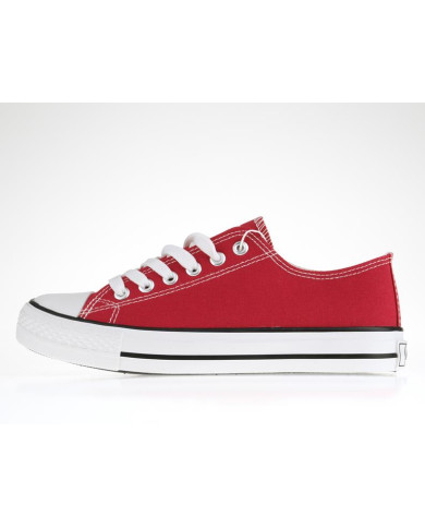 Buty damskie Monotox NORRIS LOW W RED W-FT-01RED Czerwone - Sklep online Mastersport