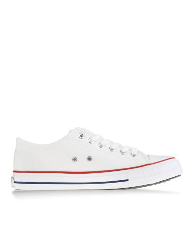 Buty damskie Monotox NORRIS LOW W WHITE W-FT-01WHITE Białe - Sklep online Mastersport