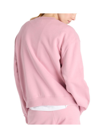 Bluza damska New Balance SPORT ESSENTIALS FRENCH TERRY WT41508PTF Różowa - Sklep online Mastersport