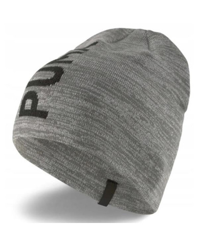 Czapka Puma ESS CLASSIC CUFFLESS BEANIE 02343305 Szara - Sklep online Mastersport