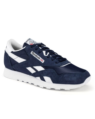 Buty męskie Reebok CLASSIC NYLON 100009276 Niebieskie - Sklep online Mastersport
