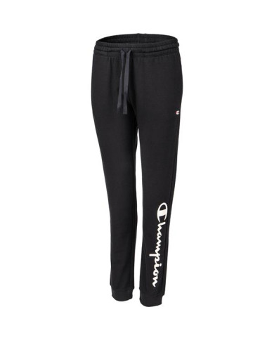 Spodnie damskie Champion RIB CUFF PANTS 113219KK001 Czarne - Sklep online Mastersport