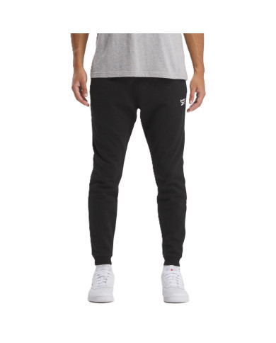 Spodnie męskie Reebok IDENTITY SMALL LOGO FLEECE JOGGER 100202842 Czarne - Sklep online Mastersport