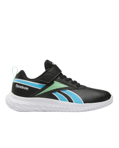 Buty dziecięce Reebok RUSH RUNNER SYN ELASTIC LACE 100238559 Czarne - Sklep online Mastersport