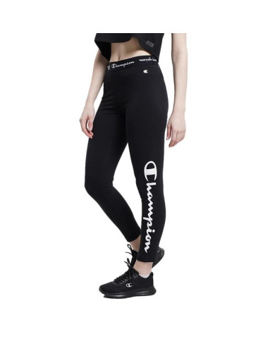 Spodnie damskie Champion CROP LEGGINGS 114878KK001 Czarne - Sklep online Mastersport