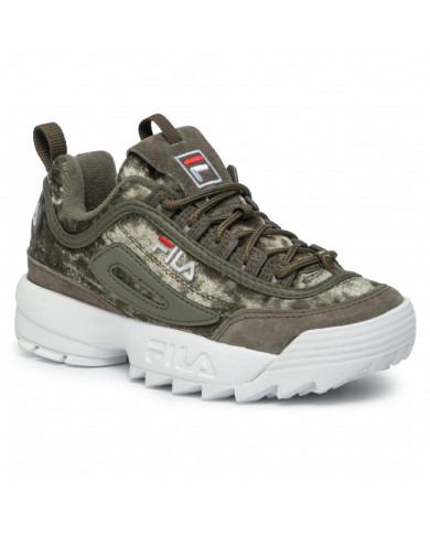 Buty damskie Fila DISRUPTOR V LOW W 101055550I Zielone - Sklep online Mastersport