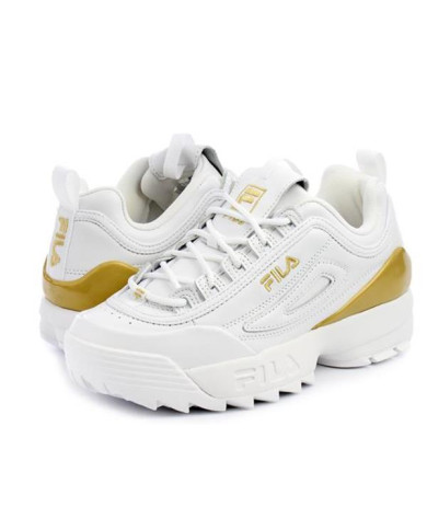 Buty damskie Fila DISRUPTOR PREMIUM W 10108621FG Białe - Sklep online Mastersport