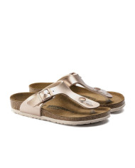 Klapki damskie Birkenstock GIZEH KIDS BF REGULAR 1012525 Różowe - Sklep online Mastersport