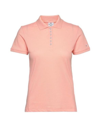 Koszulka damska Champion POLO 114918PS012 Różowa - Sklep online Mastersport