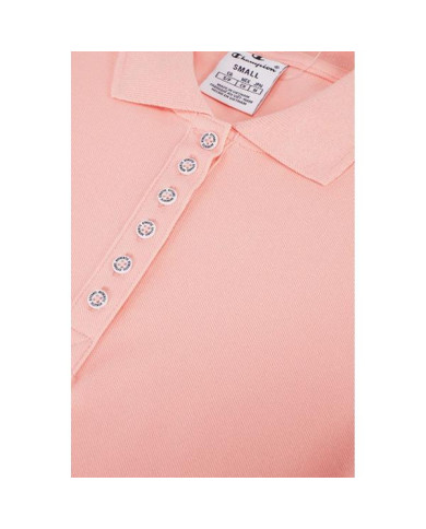 Koszulka damska Champion POLO 114918PS012 Różowa - Sklep online Mastersport