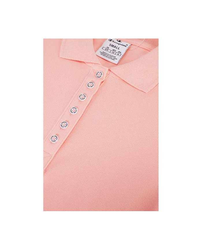 Koszulka damska Champion POLO 114918PS012 Różowa - Sklep online Mastersport