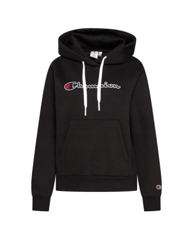 Bluza damska Champion HOODED SWEATSHIRT 114461KK001 Czarna - Sklep online Mastersport
