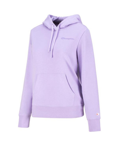 Bluza damska Champion HOODED SWEATSHIRT 116066VS022 Fioletowa - Sklep online Mastersport