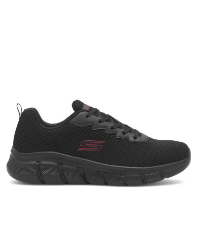 Buty męskie Skechers BOBS B FLEX CHILL EDGE 118106BBK Czarne - Sklep online Mastersport