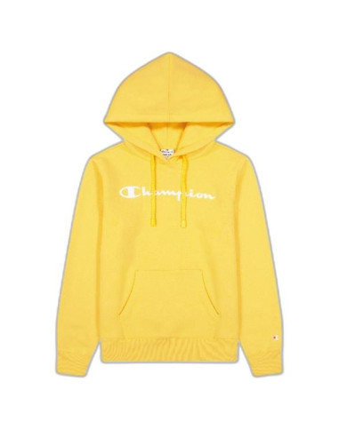 Bluza damska Champion HOODED SWEATSHIRT 115687YS121 Żółta - Sklep online Mastersport