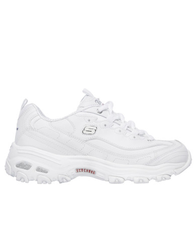 Buty damskie Skechers DLITES FRESH START 11931WNVR Białe - Sklep online Mastersport