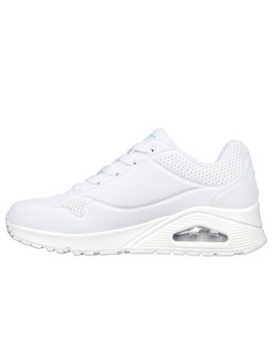 Buty damskie Skechers UNO HIGHLIGHT LOVE 177981WMLT Białe - Sklep online Mastersport
