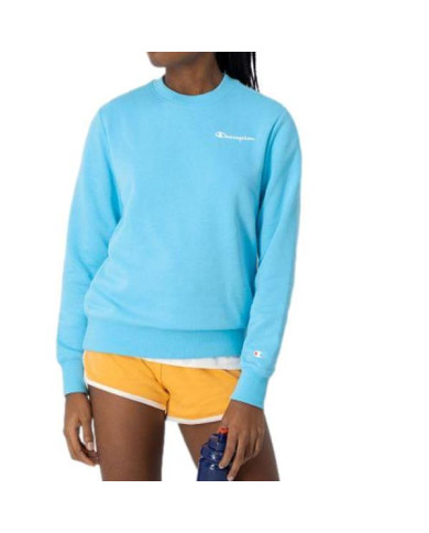 Bluza damska Champion CREWNECK SWEATSHIRT 116093BS128 Niebieska - Sklep online Mastersport