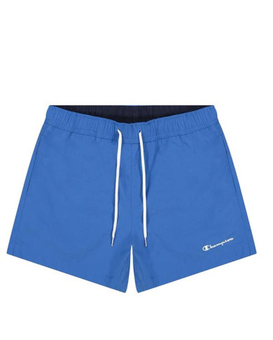 Szorty męskie Champion BEACHSHORT 216074BS007 Niebieskie - Sklep online Mastersport
