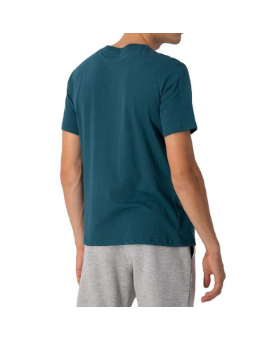 Koszulka męska Champion CREWNECK T-SHIRT 217997GS549 Niebieska - Sklep online Mastersport