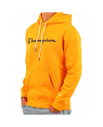 Bluza męska Champion HOODED SWEATSHIRT 218282YS113 Żółta - Sklep online Mastersport