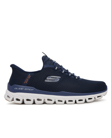 Buty męskie Skechers GLIDE-STEP NOXUS 233010NVY Niebieskie - Sklep online Mastersport
