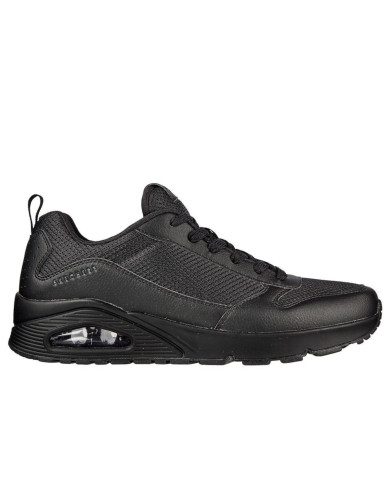 Buty męskie Skechers UNO FASTIME 237016BBK Czarne - Sklep online Mastersport