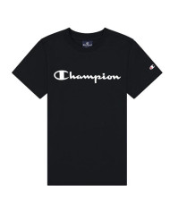 Koszulka dziecięca Champion CREWNECK T-SHIRT 305908KK001 Czarna - Sklep online Mastersport