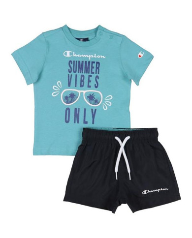 Dres dziecięcy Champion SET 306049BS148 Niebiesky - Sklep online Mastersport