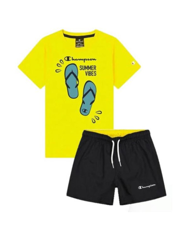 Dres dziecięcy Champion SET 306050YS099 Żółty - Sklep online Mastersport