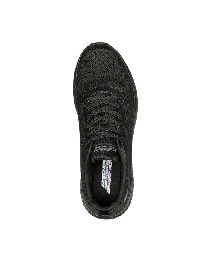 Buty męskie Skechers BOBS SQUAD CHAOS 118000BBK Czarne - Sklep online Mastersport
