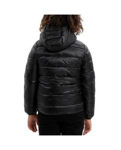 Kurtka dziecięca Champion HOODED JACKET 306197KK002 Czarna - Sklep online Mastersport