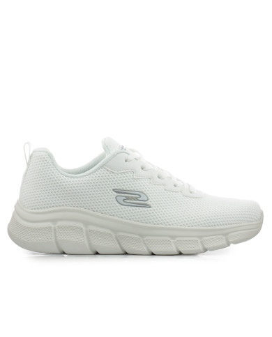 Buty męskie Skechers BOBS B FLEX CHILL EDGE 118106OFWT Białe - Sklep online Mastersport