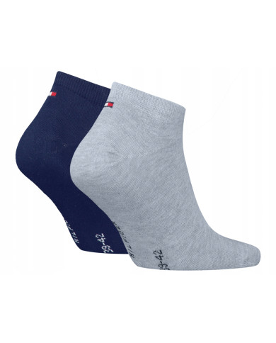 Skarpetki męskie Tommy Hilfiger TH MEN SNEAKER 2P 342023001041 Niebieskie - Sklep online Mastersport
