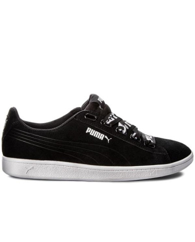 Buty damskie Puma VIKKY PLATFORM RIBBON 36531201 Czarne - Sklep online Mastersport