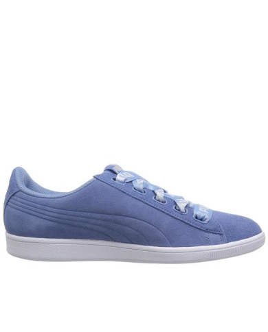 Buty damskie Puma VIKKY PLATFORM RIBBON 36531203 Niebieskie - Sklep online Mastersport