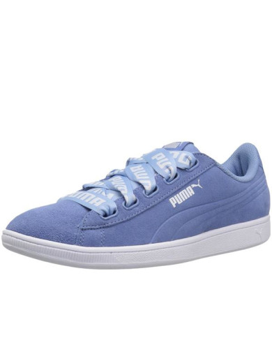Buty damskie Puma VIKKY PLATFORM RIBBON 36531203 Niebieskie - Sklep online Mastersport