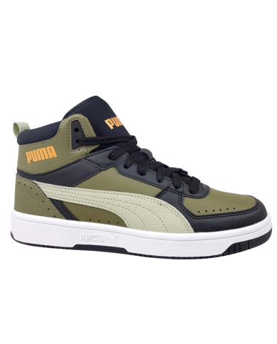 Buty dziecięce Puma REBOUND JOY BLOCKED JR 38844702 Zielone - Sklep online Mastersport