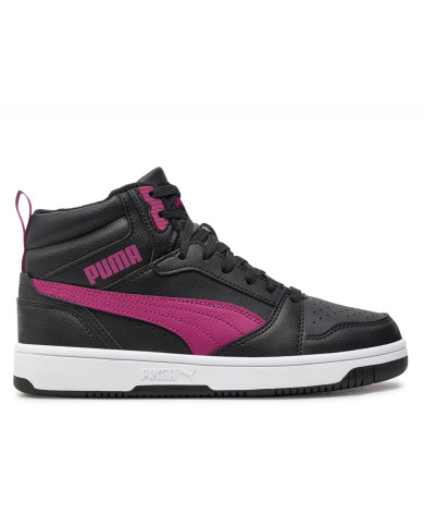 Buty dziecięce Puma REBOUND V6 MID WTR 39468504 Czarne - Sklep online Mastersport