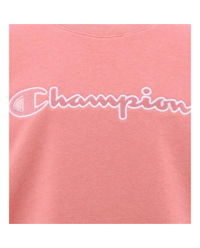 Bluza dziecięca Champion CREWNECK SWEATSHIRT 404331PS092 Różowa - Sklep online Mastersport