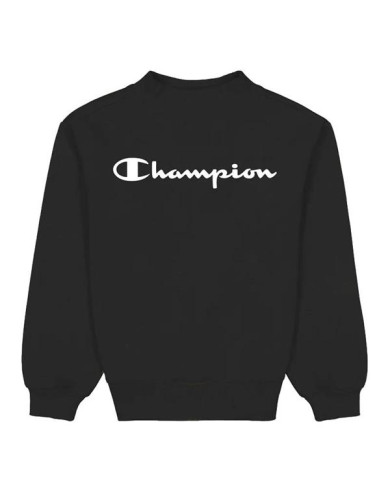 Bluza dziecięca Champion CREWNECK SWEATSHIRT 404443KK001 Czarna - Sklep online Mastersport