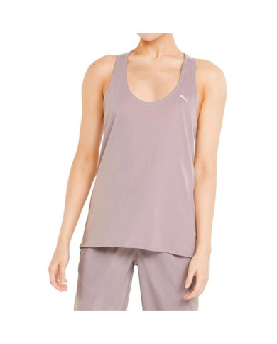 Koszulka damska Puma STUDIO FOUNDATION RELAXED TANK 52160518 Fioletowa - Sklep online Mastersport
