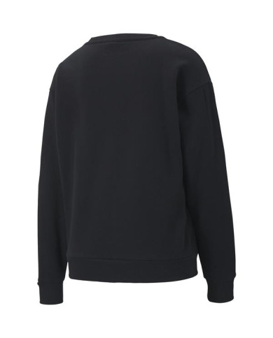 Bluza damska Puma MODERN BASICS CREW FL 58363601 Czarna - Sklep online Mastersport