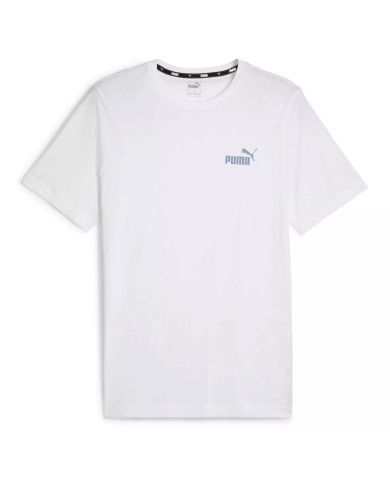 Koszulka męska Puma ESS SMALL LOGO TEE 58666935 Biała - Sklep online Mastersport