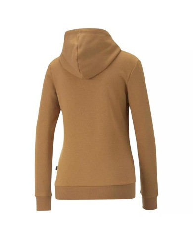 Bluza damska Puma ESS+ EMBROIDERY HOODIE FL 67000474 Brązowa - Sklep online Mastersport